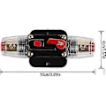 Miniatyrbild 2 av 5: 20A Automatisk Vattentät Strömbrytare, 12V-24V DC Inline Säkringshållare, Manuell Återställningsbrytare Bilstereo Säkring, Inline Säkringsblock (20A), Pålitligt Skydd