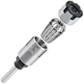 Miniatyrbillede 4 af 5: Overfræserbit Skaft Spændetang Forlænger Patron Konverter Adapter, konverter 1/2, 1/4-tommer Skaft Bit Med