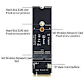 Miniatyrbillede 4 af 5: M2 Trådløst Kort til NVME Adapter til Bærbar Computer M2 M-Key interface til M2 A+E Key eller EKey Konverter
