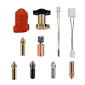 Miniatyrbillede 4 af 5: Hotend Kit til K1/K1Max Keramisk Varmeblok Bi-Metal Varmebryder Ekstruderdyse til Termistorvarmer
