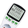 Miniatyrbilde 3 av 5: Wattmeter LCD Energimåler Stikkontakt Elektrisk Tester EU Måleuttak Strømanalysator EU Plugg