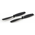 Miniatyrbild 5 av 5: 8 Par Cw/ccw Propeller Propellerblad För Rc 60mm Mini Racing Drone Quadcopter Flygplan Uav Reservdelar Tillbehör Komponent Svart