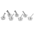 Miniatyrbillede 3 af 4: 7 stk. 45 graders bøjet buet varmedyse 2,5/3/4/6/7/9/12 mm varme dyser til Quick 861dw loddestation