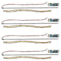 Miniatyrbillede 1 af 5: 4 stk. 355mm LED-baggrundsbelysningsstrip-kit til opdatering af CCFL LCD-skærm til monitor