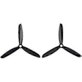 Miniatyrbilde 5 av 5: 4 Par Cw/ccw 6045 Propellere Blader For Rc Racing Drone Quadcopter Fly Uav Reservedeler Tilbehør Komponent Svart