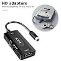Miniatyrbilde 2 av 5: Bærbar til -Kompatibel Konverter for Konsoller HD TV Adapter
