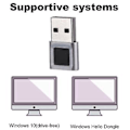 Miniatyrbild 4 av 5: Mini USB Fingeravtrycksläsare Modul Enhet Biometrisk Skanner För Windows 10/11/hello Dongel Bärbara Datorer Nyckel USB
