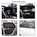 Miniatyrbild 4 av 5: 2x Universal Bil Solskydd Mesh Bakruta UV-skydd Solskydd