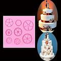 Miniatyrbillede 5 af 5: Silikone Fondantform, DIY Fondantforme Madkage Maker Fondantform Bygget til Præcision