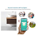 Miniatyrbillede 4 af 5: Tuya Zigbee Vand Sensor Vanddetektor til Hjem Fjernbetjent Alarm Sikkerhed Overrislingssensor Smart Home