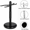 Miniatyrbillede 2 af 3: Chrome Razor Brush Holder Razor Stand (Sort)-Fei Yu