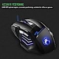 Miniatyrbilde 5 av 5: 104 Tasters Gaming Tastatur og Mus Kablet Tastatur Bakgrunnsbelyst Tastatur Gamer Stille Gaming Mus Sett for PC Laptop