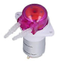 Miniatyrbilde 2 av 4: Peristaltisk Pumpe Mini DC Liten Mikro Sirkulerende Elektrisk Selvprimende Væskedoseringspumpe 5000RPM 24V 53ml/min 130A