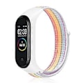 Miniatyrbillede 1 af 5: Nylonrem til Mi Smart Band 7 Holdbar Loop Ur Mode Loop Armbånd