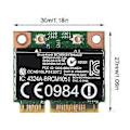 Miniatyrbillede 4 af 5: BCM20702 802.11b/g/n WiFi BT 4.0 Trådløst Halvt Mini PCI-E Kort Bluetooth-kompatibelt 4.0 Til HP BCM94313HMGB BCM20702