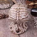 Miniatyrbillede 4 af 5: Bronze Guld Cthulhu Statue Cthulhu Kranie Resin Ornament Blæksprutte