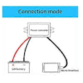 Miniatyrbillede 2 af 4: Bil DC 12V til 5V 3A 15W Step Down Konverter Regulator med Hun Panelmonteret USB