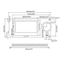 Miniatyrbillede 5 af 5: MINI12864 V3.0 Indsæt SD-kort Side LCD til Smart Display Skærm 3D Printer Dele til VORON Mini 12864