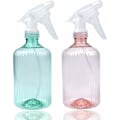 Miniatyrbild 1 av 5: 2 st 500 ml tomma sprayflaskor, sprayflaskor sprayburkar plast tomma spraybox sprayburkar transparent tomma sprayflaska, för frisör
