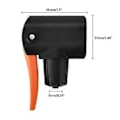 Miniatyrbilde 5 av 5: Sykkeldekk Luftpumpe Inflator Multi-bruk Sykkelpumpe Kobling for Hodepumpe Adapter for Ventil for Sykkel Sykkel Erstatning