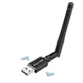 Miniatyrbillede 1 af 5: 100M Bluetooth 5.3 Adapter Driverfri USB Bluetooth Dongle Adaptador til 11/10 Mus Tastatur Audio Receiver