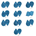 Miniatyrbillede 4 af 5: Juleørering Epoxy Resin Form Ørehæng Dangler Vedhæng Silikoneform DIY