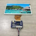 Miniatyrbillede 2 af 5: 1 Sæt Standard 20pin Lvds Input Til 50pin Ttl Port Output Driver Controller Board Modul Med Kabel