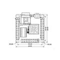 Miniatyrbillede 1 af 5: Nanopi Neo Allwinner H3 Udviklingskort Super Raspberry Pie -core -a7 Ddr3 (ram 256mb)