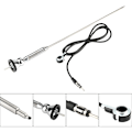Miniatyrbilde 3 av 5: 18,5\" Universell Biltak Antenne AM/FM Radio Antenne 180° Svingbar