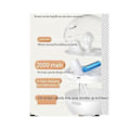 Pikkukuva 1 / 5: 350 ml USB Ladattava 2000 mAh Langaton Lämmin LED-valolla