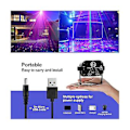 Miniatyrbilde 4 av 5: Dj Sta S med fjernkontroll og lyd, 3-i-1 LED Ing Mode Wit