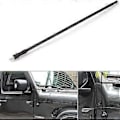 Miniatyrbilde 2 av 5: Radioantenne for Wrangler Fleksibel Metall Bilradioantenne for Wrangler JK JKU JL JLU 2007-2020 (33 cm)