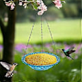 Miniatyrbillede 3 af 5: Fugleblomstformet Hængende Fuglefoderbræt Fuglebad til Have Udendørs, Gård Landbrugsartikler, Kolibrifoderbræt Tilbehør A