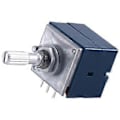Pikkukuva 5 / 5: 1kpl Rh2702 Ance Step Dual- Potentiometri 6 nastaa Alps Rk27 Fl Axis 25mm (a50kx2)