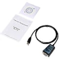 Miniatyrbild 3 av 5: USB 2.0 till Seriell -232 DB9 9Pin Adapter Konverter Kabel Chipset Längd 1M USB TILL RS232 STÖD WIN10