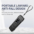 Miniatyrbillede 5 af 5: Bærbar elektrokemisk sensor CO-tester LCD-skærm PPM-detektor med lyd- og lysalarm og påmindelse om lavt batteriniveau Sort