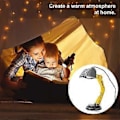 Miniatyrbilde 2 av 4: Gravemaskin Bordlampe Konstruksjon Dekor Gutt LED Julelys Lys Småbarn Kontor Valentinsgave Lampe for Soverom