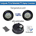 Miniatyrbild 3 av 5: Mini Digital Hygrometer Mätare Inomhus Termometer, LCD-skärm Temperatur Utomhus Luftfuktighet För Humidorer Växthusar Cigarrburkar Inkubatorer Gitarr