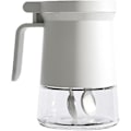 Miniatyrbild 5 av 5: Kryddflaska i glas - Kryddbehållare Kryddbox 2st Transparenta Kryddburkar i Glas Förseglade Kryddburkar Med Skedlock (d-4-)