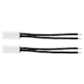 Miniatyrbillede 1 af 5: 2 stk. KSD9700 Normalt Lukket Temperaturkontrolkontakt, Termisk Beskyttelse, Plastikprobe 55℃, Overophedningsbeskyttelse, Holdbar, Præcis, Nem