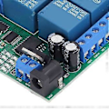 Miniatyrbild 3 av 4: 8-kanals Relämodul DC12V UART Seriell Port Switch PLC Motor LED Dator Fjärrkontroll Multifunktion USB-kontroller