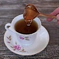 Miniatyrbilde 2 av 5: Hjerteformede treskjeer - Treskjeer for te/kaffe (2 stk) - Små treskjeer for krydder, salt, sukker