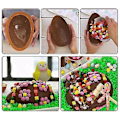 Miniatyrbillede 2 af 5: 2 Pakke Æg Chokoladeforme, Æg Form Silic, Æg Sd Chokoladeforme Non-stick E