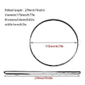 Miniatyrbilde 4 av 5: 2 STK Platespiller Drivreim for PIONEER PL335 PL200Z PL281 PLX50 PLX340 PLZ81 PLZ82 PLZ91 PLZ92 PLZ93 PLZ94 PLZ460