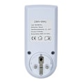 Miniatyrbillede 5 af 5: Digital programmerbare stikkontakter (2-pak) med daglig/ugentlig digital timer, LCD-display, anti-tyveri-tilfældig tilstand, energibesparende, 16A/3680W maks.