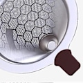 Miniatyrbillede 5 af 5: Koonan Less Stål Filter C Te Ser Tragter Mesh A