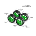Pikkukuva 4 / 5: 4kpl 87mm Rengas Pyörä Rengas 144001 144010 124007 124017 Tt02b 1/10 1/12 1/14 Rc Auto Maastoauto ,3