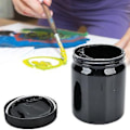 Miniatyrbillede 4 af 4: 300 ml vandtæt stabil farve propylen pigment pakket i flaske (sort)