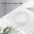 Miniatyrbillede 5 af 5: Transparent 4 meter 13.1ft 4mm X 2.5mm Pneumatisk Polyurethan Slange Rør