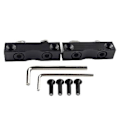 Miniatyrbilde 5 av 5: 2 stk. 3D-skriver Aluminium Legering Z Akser Steppermotor Monteringsbrakett Stativ Z-Stang